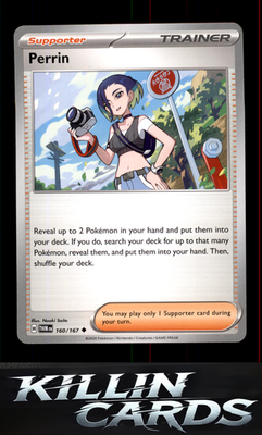 Perrin - 160/167 160/167 Pokemon Uncommon SV06: Twilight Masquerade Card NM