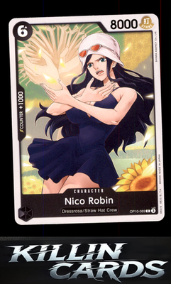 Nico Robin OP10-089 One Piece Card Game C Royal Blood Card NM