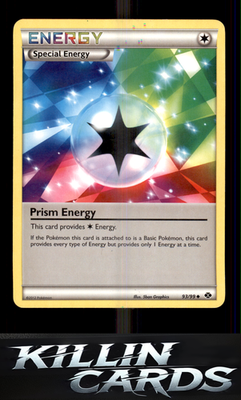 Prism Energy 93/99 Pokemon Uncommon Next Destinies Card LP
