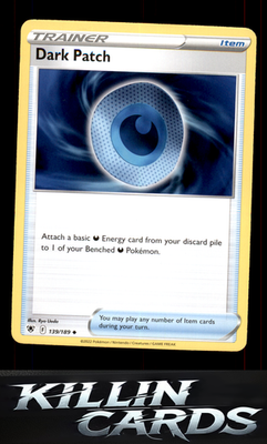 Dark Patch 139/189 Pokemon Uncommon SWSH10: Astral Radiance Card NM