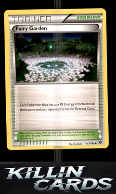 Fairy Garden 117/146 Pokemon Uncommon XY Base Set Card LP