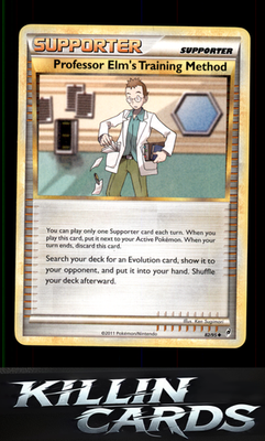 Professor Elm's Training Method 82/95 Pokemon Uncommon Call of Legends Card NM