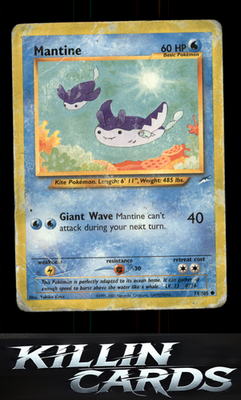 Mantine 074/105 Pokemon Common Neo Destiny Card DM