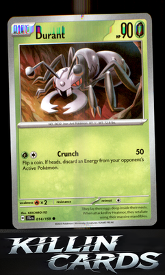 Durant 014/159 Pokemon Common SV09: Journey Together Card NM