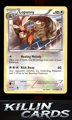 Lopunny 117/149 Pokemon Uncommon Boundaries Crossed Card LP