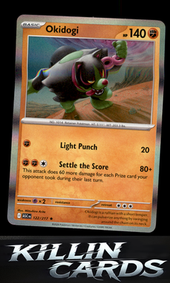Okidogi 122/217 Pokemon Rare ME: Ascended Heroes Card NM