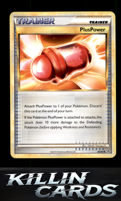 PlusPower 80/95 Pokemon Uncommon Unleashed Card LP