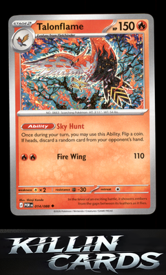 Talonflame - 014/088 014/088 Pokemon Uncommon ME03: Perfect Order Card NM
