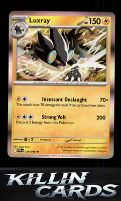 Luxray 028/088 Pokemon Rare ME03: Perfect Order Card NM