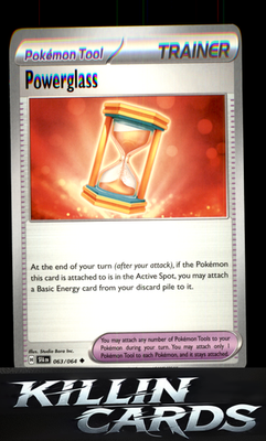 Powerglass - 063/064 063/064 Pokemon Uncommon SV: Shrouded Fable Card NM