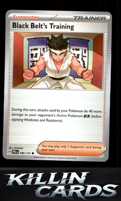 Black Belt's Training - 096/131 096/131 Pokemon Common SV: Prismatic Evolutions
