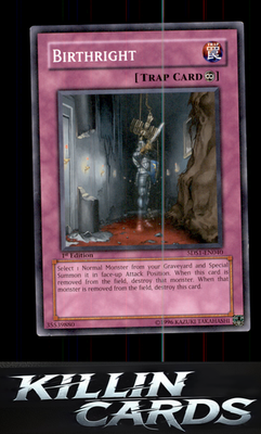 1st Edition Birthright 5DS1-EN040 YuGiOh Common 5D's 2008 Starter Deck Card NM