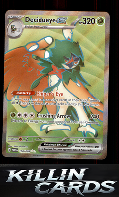 Decidueye ex - 100/088 100/088 Pokemon Ultra Rare ME03: Perfect Order Card NM