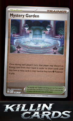 Reverse Holofoil Mystery Garden 194/217 Pokemon Uncommon ME: Ascended Heroes Car