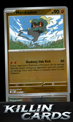 Reverse Holofoil Marshadow - 080/132 080/132 Pokemon Uncommon ME01: Mega Evoluti