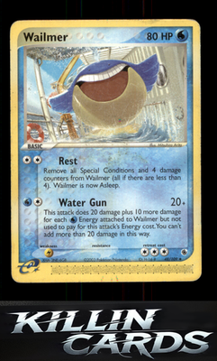 Wailmer 48/109 Pokemon Uncommon Ruby and Sapphire Card DM