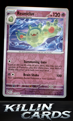 Reverse Holofoil Reuniclus - 072/162 072/162 Pokemon Uncommon SV05: Temporal For