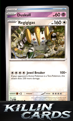 Regigigas 086/131 Pokemon Uncommon SV: Prismatic Evolutions Card NM