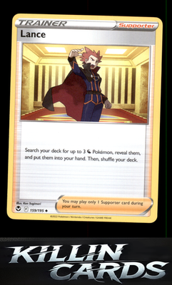 Lance 159/195 Pokemon Uncommon SWSH12: Silver Tempest Card NM