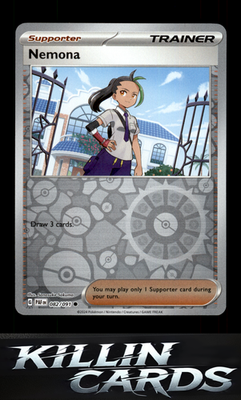 Nemona - 082/091 082/091 Pokemon Common SV: Paldean Fates Card NM