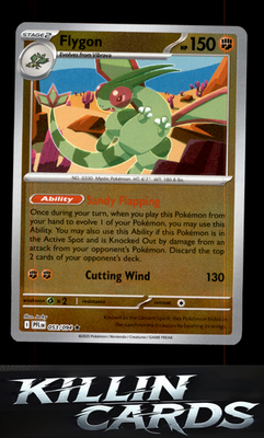 Reverse Holofoil Flygon - 053/094 053/094 Pokemon Rare ME02: Phantasmal Flames C