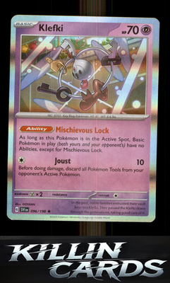 Klefki 096/198 Pokemon Rare SV01: Scarlet & Violet Base Set Card NM