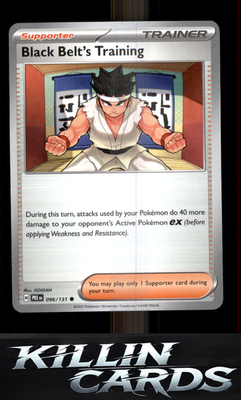 Black Belt's Training - 096/131 096/131 Pokemon Common SV: Prismatic Evolutions