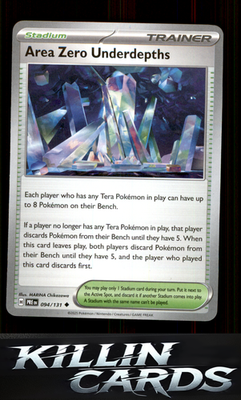 Area Zero Underdepths 094/131 Pokemon Uncommon SV: Prismatic Evolutions Card NM