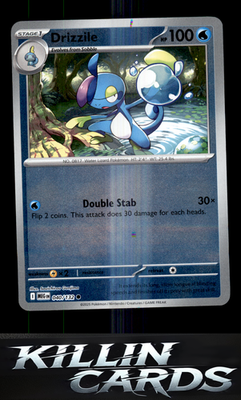 Reverse Holofoil Drizzile 040/132 Pokemon Common ME01: Mega Evolution Card NM