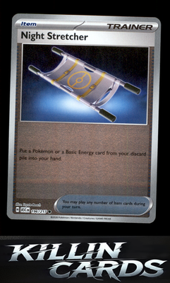Reverse Holofoil Night Stretcher 196/217 Pokemon Common ME: Ascended Heroes Card