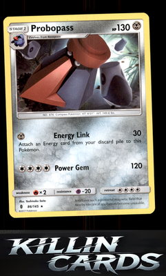 Probopass 86/145 Pokemon Rare SM - Guardians Rising Card NM