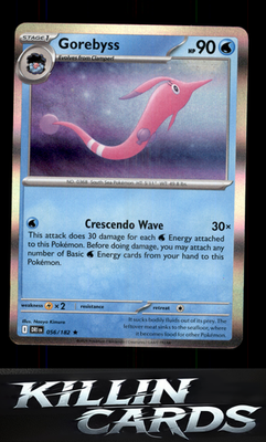 Gorebyss 056/182 Pokemon Rare SV10: Destined Rivals Card NM