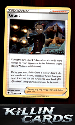 Grant 144/189 Pokemon Uncommon SWSH10: Astral Radiance Card NM