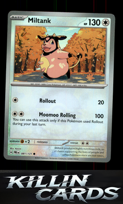 Miltank (Poke Ball Pattern) 081/131 Pokemon Common SV: Prismatic Evolutions Card
