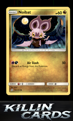 Noibat 158/236 Pokemon Common SM - Unified Minds Card NM