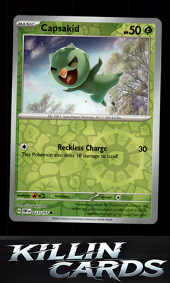 Reverse Holofoil Capsakid - 023/197 023/197 Pokemon Common SV03: Obsidian Flames