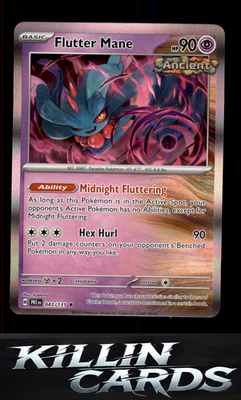 Flutter Mane 043/131 Pokemon Rare SV: Prismatic Evolutions Card NM