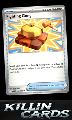 Fighting Gong - 116/132 116/132 Pokemon Uncommon ME01: Mega Evolution Card NM