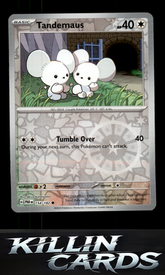 Reverse Holofoil Tandemaus - 154/182 154/182 Pokemon Common SV04: Paradox Rift C