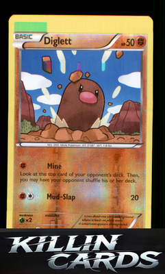 Reverse Holofoil Diglett 050/165 Pokemon Common SV: Scarlet & Violet 151 Card NM