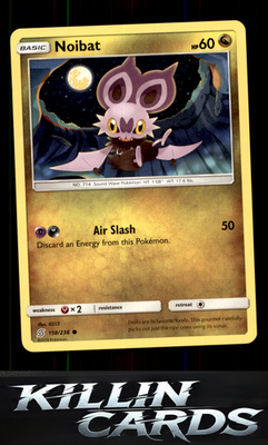 Noibat 158/236 Pokemon Common SM - Unified Minds Card NM