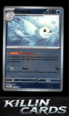 Reverse Holofoil Dewgong - 022/094 022/094 Pokemon Common ME02: Phantasmal Flame