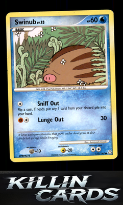 Swinub 123/146 Pokemon Common Legends Awakened Card LP