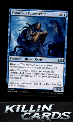Tenacious Tomeseeker 74 Magic U Wilds of Eldraine Card NM
