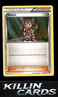 Shauna 104/119 Pokemon Uncommon XY - Phantom Forces Card LP