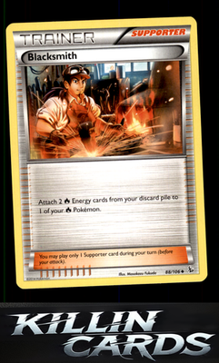 Blacksmith 88/106 Pokemon Uncommon XY - Flashfire Card LP
