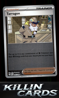 Reverse Holofoil Tarragon - 085/088 085/088 Pokemon Uncommon ME03: Perfect Order