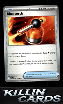 Blowtorch - 086/094 086/094 Pokemon Uncommon ME02: Phantasmal Flames Card NM