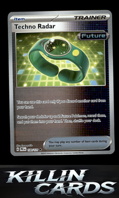 Reverse Holofoil Techno Radar 130/131 Pokemon Uncommon SV: Prismatic Evolutions
