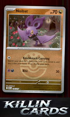 Reverse Holofoil Noibat (Friend Ball) 156/217 Pokemon Common ME: Ascended Heroes